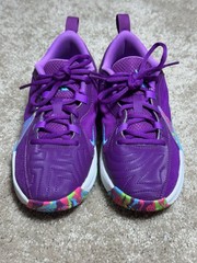 Nike Zoom Freak 5 GS Alphabet Bros Purple Basketball | DZ4486-500 Size 3.5Y