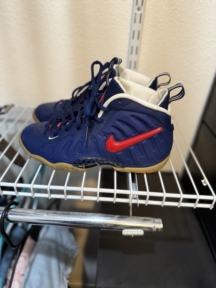 Size 6 (GS) – Nike Little Posite Pro Mid USA – 644792-405