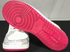 Jordan Flight Origin 2 White Grey Elephant Pink 729519-160 Youth 8Y