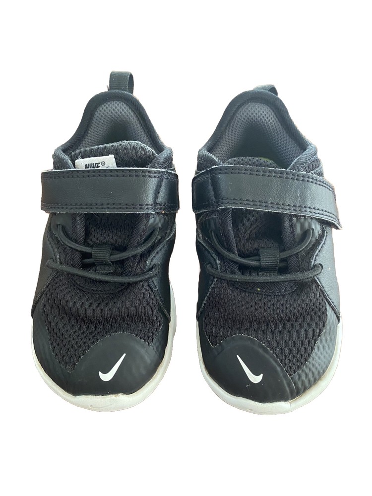 Nike Flex Contact 3 Kids Size 6C US Black/White Toddlers AR4155-001 Boys