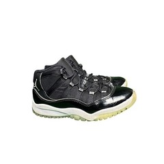 Jordan 11 Retro Jubilee 25th Anniversary Black White Kids 378039-011 Size 3Y