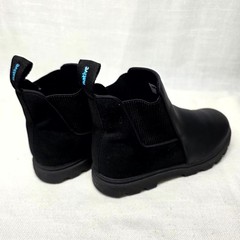 Native Kensington Treklite Boots Kids C13 Black Chelsea Slip On Lug Sole Rugged
