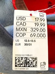 H&M Gray Shark Slippers Costume Size: 12.5-13.5 Brand NEW