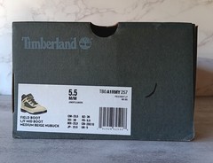 TIMBERLAND JUNIORS FIELD BOOTS A1RMY