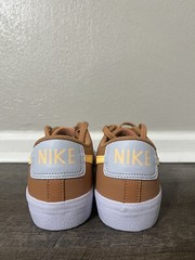 Nike Blazer Low ’77 (GS) Amber Brown/Melon Tint Sneaker 7Y/Women 8.5 DA4074 200