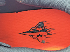 Under Armour 6Y Scramjet Orange & Black Shoes Mach 9.6 UA