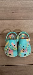 Crocs Marbled Clogs Iconic Comfort Children Size 8 206838 Unisex