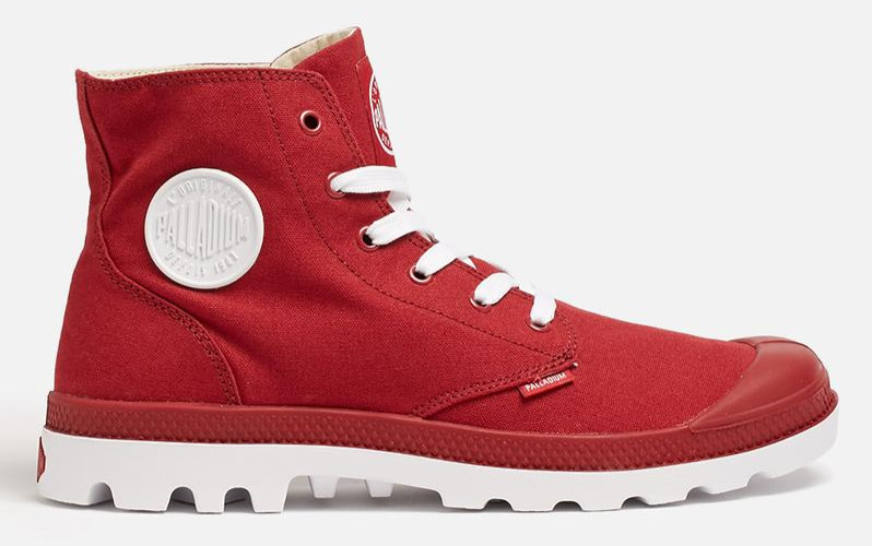 Palladium Pampa Hi Lace PS Kids Size 11 High Top Canvas Boots Unisex Sneakers