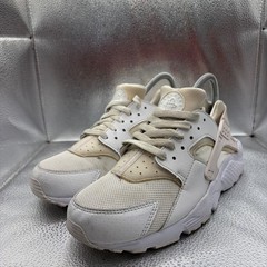 Size 7 (GS) Nike Huarache Run Low White Pure Platinum Kids Sneakers 654275-110
