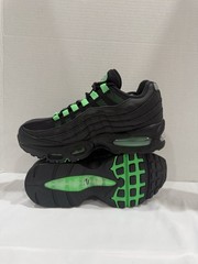 Nike Air Max 95 OG Big Bubble Black Green Shock Youth 5.5Y = Women’s size 7W