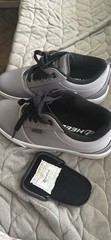 Heelys Propel 2.0 Gray/Black Low Top Lace-Up Wheeled Sneakers Kids US 2