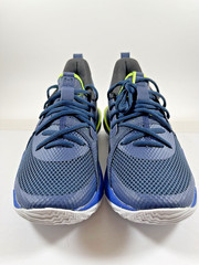 Size 5Y – Under Armour Steph Curry 7 Low Dub Nation Sneakers Blue Yellow White