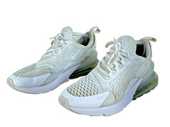 Nike Air Max 270 GS Shoes Youth Size 7Y White Size Women 8.5 943345-103