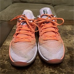 Nike Air Zoom Vapor X Unisex Kids Tennis Sneakers Orange/Gray US 10 AA8030-800