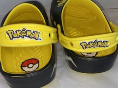 Kids‘ Crocs x Pokemon Pikachu Classic Clog Shoes J1 EUC