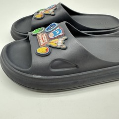Zara Kids Marvel Slide Sandals Size EU 36 Comics Super Heroes Summer Pool Beach
