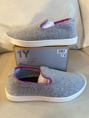 Allbirds Smallbirds Wool Lounger Light Grey (Blizzard) Kid Shoes Y1
