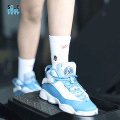 NIKE AIR JORDAN AJ6 RINGS (GS) WHITE-DUTCH BLUE DM8956-100