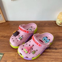 Spongebob Patrick Summer 15-36 Non Slip Crocs Slipper Sandals Kids