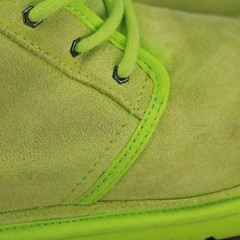 UGG Neumel II Ankle Boot Grinch Lime Green 1017320K Big Kids Size 5 / Women 6.5