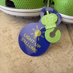 Crocs Disney Pixar’s Toy Story Buzz Classic Clogs Kids US 6 Green Shoes EBS2827