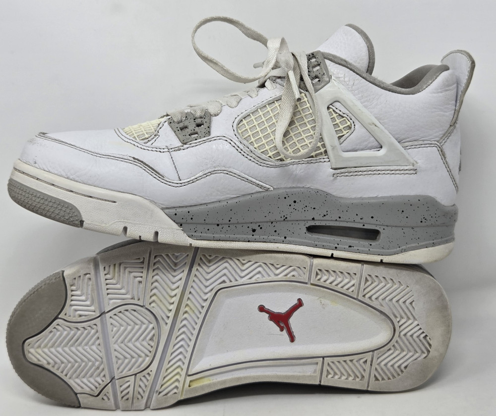 Nike Air Jordan 4 Retro White Oreo 2021 DJ4699-100 Youth Size 7Y