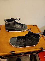 Size 6Y (GS) – Jordan Dub Zero Mid Black Cement