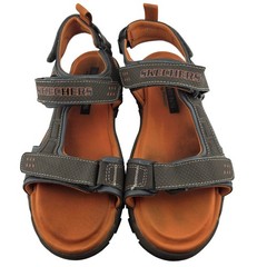 Skechers Gander Boys Sandals Hook Loop Strap Sport Size 6 Good