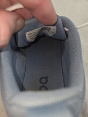 On Cloud Sky Youth Running Shoes Blue Size 4