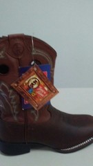 Tony Lama Kidz Dark Tan Sequoia Size 11 1/2D