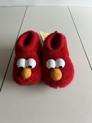 Sesame Street Puppet Slippers Size L 9-10 Elmo