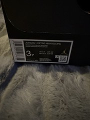 Jordan Air Jordan 1 Retro High OG (PS) Kids‘ Sneaker Navy Black White Sail 3Y