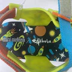 NWOT Mini Melissa Little Kid’s Mini PingPong Fabula Sandals Size 1