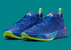 JORDAN LUKA 1 YOUTH SIZE 7.0 NEW RACER BLUE GHOST GREEN COMFORTABLE