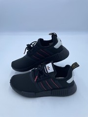 AdidasNMD_R1 Black White Red Yellow Running Shoes HQ9990
