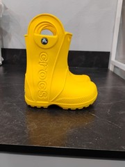 Crocs Handle It Rain Boots Yellow Child’s Size C7