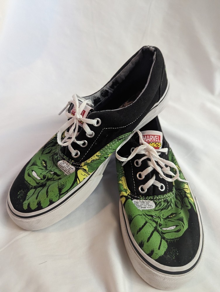 Vans x Marvel Comics (Hulk) Sneakers, Kids Size 3