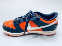 Nike Dunk Low PS Black Red Metallic Silver DV1988-001 Martian Size 2 Youth 1411