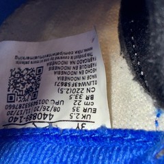 Jordan 5 Retro Stealth 2.0 White Hyper Royal Grey 440889-140 Kids Size 3Y