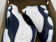 NIKE JORDAN 13 RETRO (PS) WHITE/POWDER BLUE-MULTI DJ3005 144] US SZ 3Y