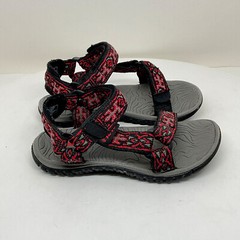 Teva Hurricane 3 Kids Size 11 Trail Water Sport Sandals Red Black