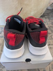 Under Armour GS CURRY 3Z 24 Steph Curry Size 9.5 Black Red Basketball Sneakers