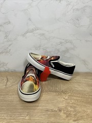 Vans Kids Jaws Shark Sunset Classic Slip On Sneakers 507698 Size 1.5 New