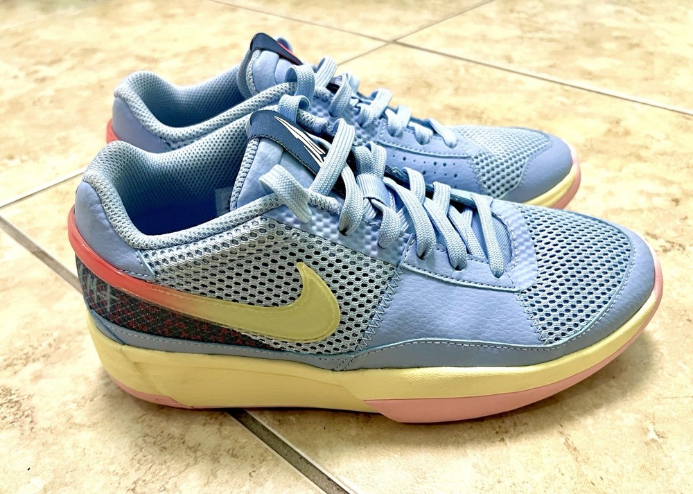 Nike Ja 1 GS Day One Cobalt Bliss Blue Punch Pink Sneakers Kids 6.5Y