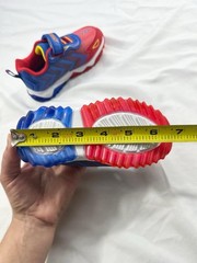 Kids Sneaker With lights Hook & Loop Sonic Logo