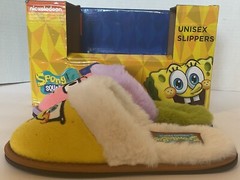 Nickelodeon SpongeBob Kids Unisex Slippers Patrick Size 13 Hard Sole Cushioned