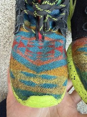 Nike Pendleton Multicolor Kids Athletic Sneakers 6Y Black Yellow 826493-943