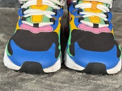 Nike Air Max 270 React Shoes Youth Size 4Y Multicolor Rainbow Running CU4668-001