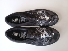 Vans Tim Burton’s Nightmare Before Christmas Black Size 5.5 Kids Shoes Disney