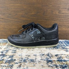 Nike Air Force 1 Space Jam Computer Chip Shoe DN1438-001 Toddler Sz 13C Black